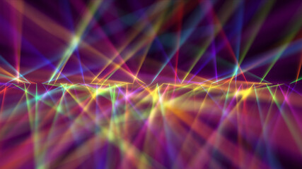 Obraz premium Digitally Generated Disco Laser neon Background