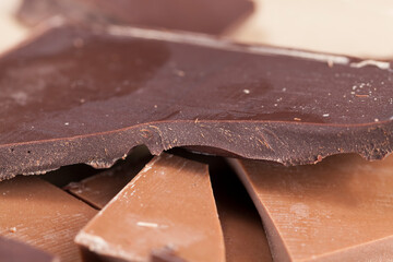 chocolate of different types