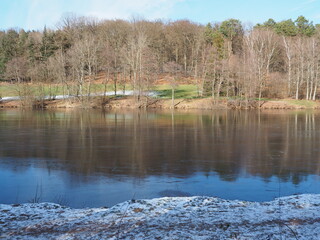 Glashütter Weiher - ein künstlich angelegter Weiher (eigentlich ein Stausee)...