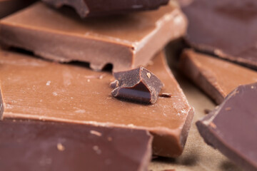 chocolate of different types