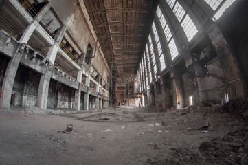 Abandoned power plant EC2 in Poland