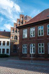 Obraz premium Lüneburg Altstadt Buildings in Germany