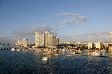Miami beach cityscape