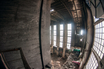Abandoned power plant EC2 in Poland