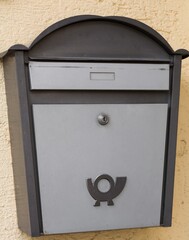 Old Post Box Made Of Metal