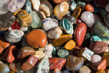 Minerals Tumbled Stones, Gemstones - Polished Gemstones