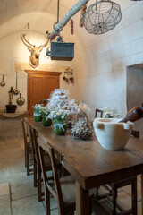 Kitchen In A French Castle