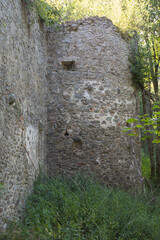 Walls Of The Castle Ruins Schaumburg - Austria