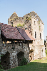 Fototapeta na wymiar Parts Of The Castle Schaumburg - Austria