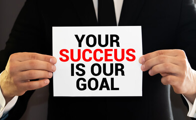 Your success is our goal