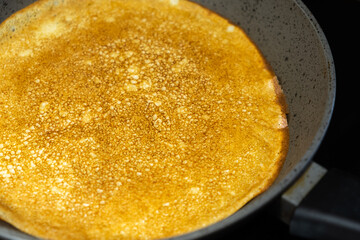 pancake in a pan