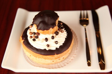 Chocolate Cannoli Cake