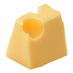 Cheese isolated on white background