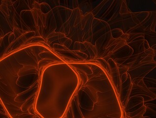 Imaginatory fractal background Image