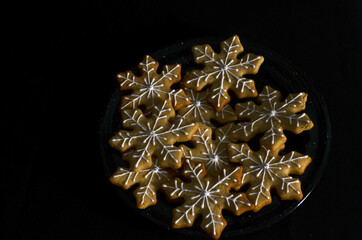 Grupo de galletas navide&ntilde;as