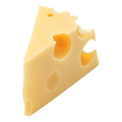 Cheese isolated on white background