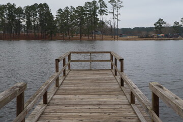 pier on the lake