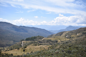 landscape in the mountains