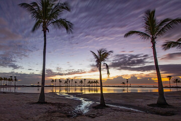 sunrise in Miami 