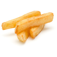 French Fried Potatoes isolated on white background