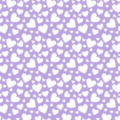 Valentine's Day Seamless Pattern - Cute repeating pattern design