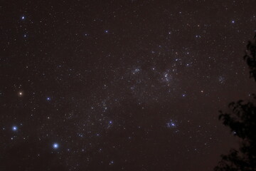 Fototapeta na wymiar Cruzeiro do Sul e Eta Carinae