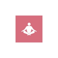 yoga icon.