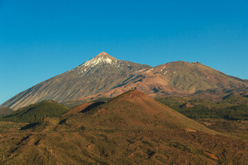 Naklejka premium teide, teneriffe spain