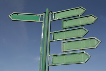 Obraz premium Directional Arrows Pointing In Different Directions