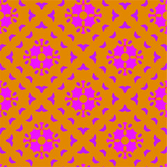 Seamless pattern with multicolored shapes.