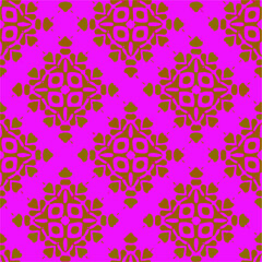 Seamless pattern with multicolored shapes.