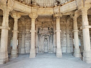 columns in the city