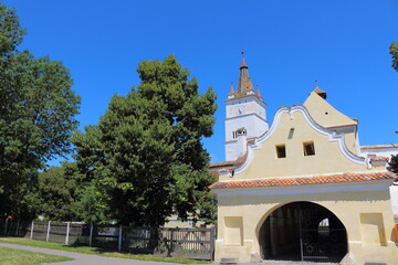 Harman Church In Transylvanien Romania