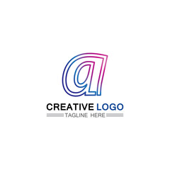 A Letter Logo Template