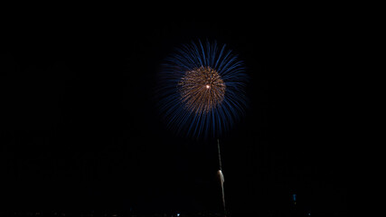fireworks in the sky