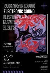 Music event poster template-Poster 0002F821