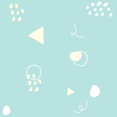 アブストラクトなシームレスパターン　ベクター背景