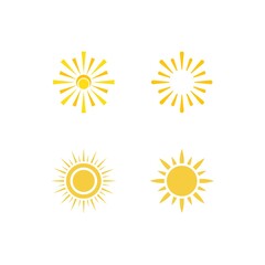 sun illustration logo