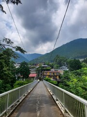 奥多摩湖の風景