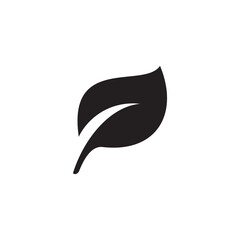 leaf icon symbol sign vector