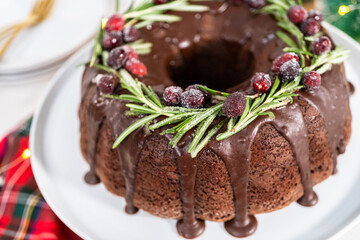 Chocolate bundt cake