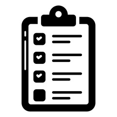 
Checklist flat style editable vector 
