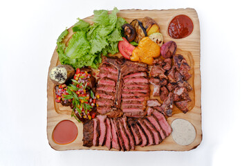 meat with vegetables
