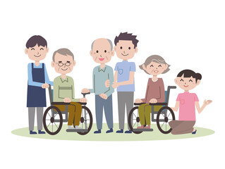 介護　福祉　デイサービス
