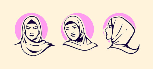 women hijab  design for muslim