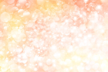 Ball bokeh glitter orange background image 4496