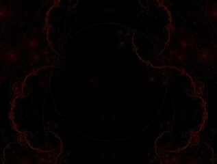 Imaginatory fractal background Image