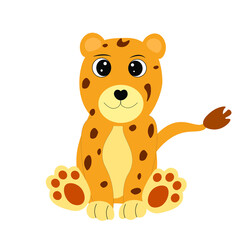 Cute safari animal  illustration vector