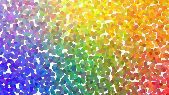 Abstract pointillize background. Colorful, creative wallpaper, beautiful background design template. Vector illustration.