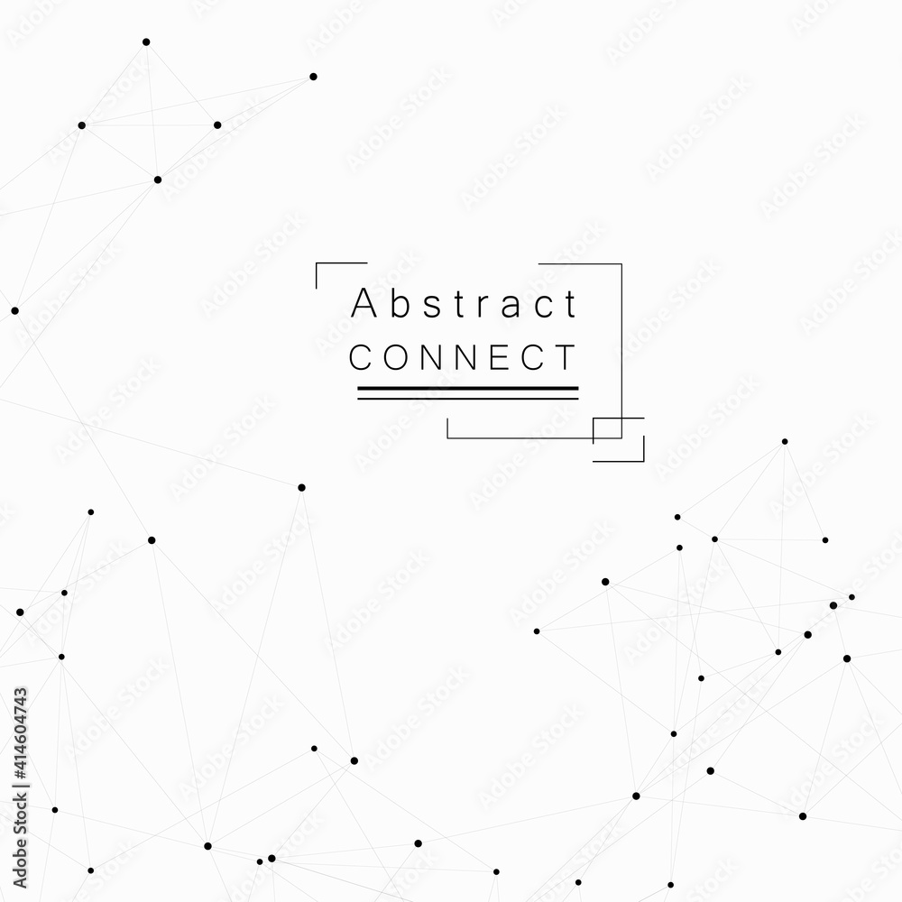 Poster pattern on light background. communication network. vector design template. future technology. digit